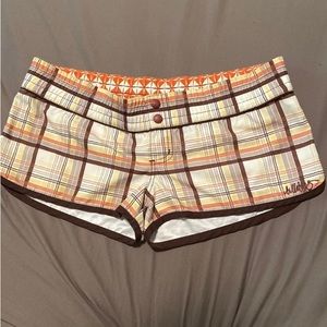 Billabong Plaid Shorty Board Shorts